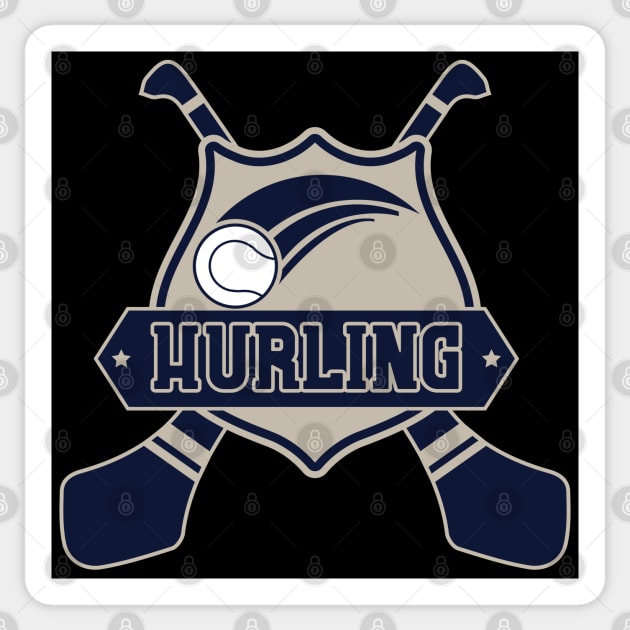 Hurling Sticker by Dojaja